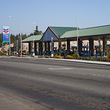 Marine Drive Chevron gas station at Quil Ceda Village