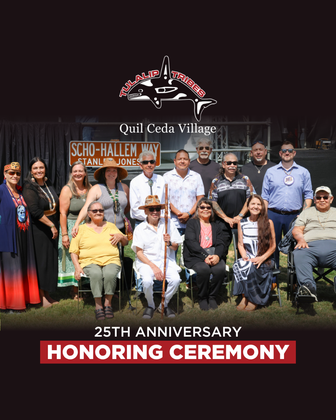 Quil Ceda Village 25th Annversary Honoring Ceremony